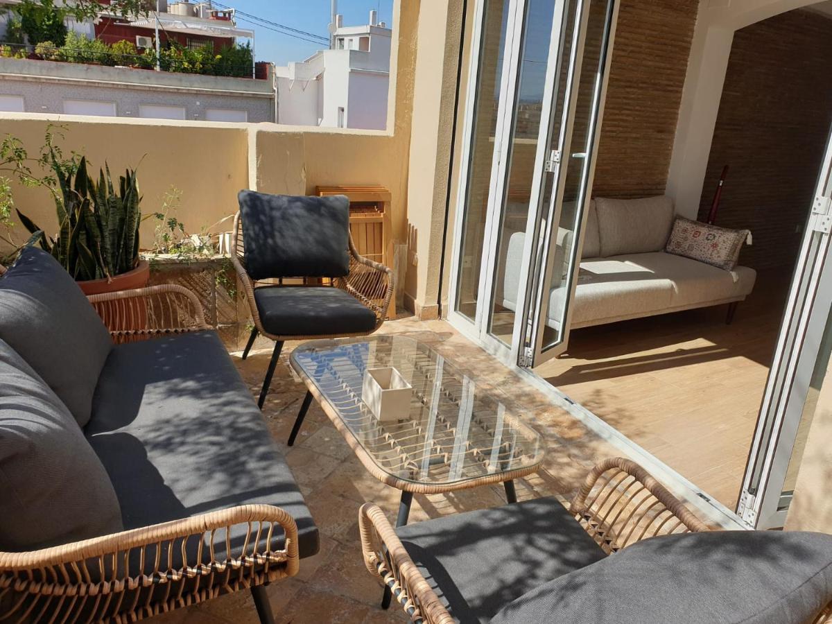 Increible Atico Con Terraza En El Centro De Valencia Lägenhet Exteriör bild